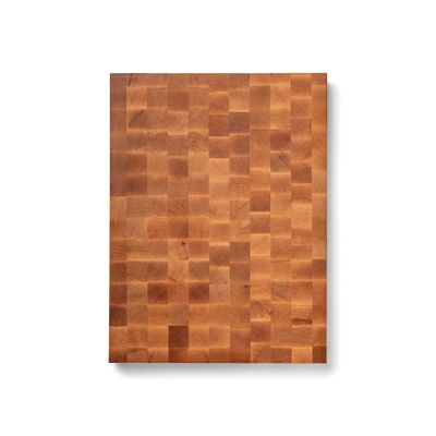 John Boos CCB Series Rectangular Wooden Maple Cutting Board 24x18 2.25 Thick, 30-lb Reversible Butcher Block with End-Grain & Finger Grips Made in the USA