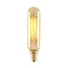 Bulbrite NOS25T6/SQ/E12 25-Watt Nostalgic Incandescent Edison T6 Tube, Vintage Thread Filament, Candelabra Base, Antique [12 Pack] view 1