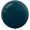 Black Round Latex Balloons - 24" (Pack Of 4) - Perfect For Any Event view 1