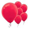 Apple Red Round Latex Balloons - 24" (Pack Of 4) - Perfect For Any Event view 2