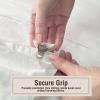 FRESH IDEAS Comforter Clips for Duvet Covers, Helps Prevent Blanket from Bunching or Shifting, 4-Pack view 2