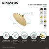 Kingston Brass K136A3 Victorian 7-3/4" Showerhead, Antique Brass view 3
