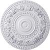 33 7/8"OD x 2 3/8"P Rose Ceiling Medallion (Fits Canopies up to 13 1/2") view 1