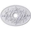 Ekena Millwork CM21X30AL 21 1/4-Inch W x 30 3/4-Inch H x 1 5/8-Inch P Alexa Ceiling Medallion view 1