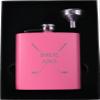 Golf Birdie Juice Flask, Funnel and Gift Box - Great Chirstmas, Birthday, Valentines Gift for Golfers (Pink) view 1