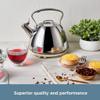 All-Clad Specialty Stainless Steel Tea Kettle 2 Quart Induction Pots and Pans, Cookware Silver view 4