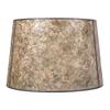 Blonde Mica Drum Lamp Shade with Bronze Spider Assembly view 1