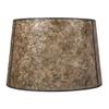 Blonde Mica Drum Lamp Shade with Bronze Spider Assembly view 3