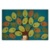 Carpets for Kids 20726 Owl-Phabet Tree Literacy Classroom Seating Kids Room Rug 9ft X 6ft Rectangle Blue view 1