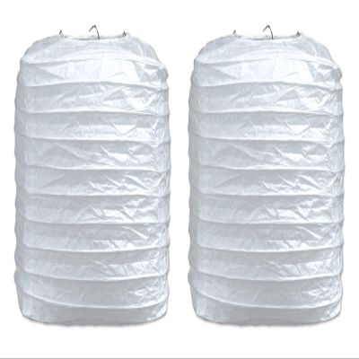 Square Paper Lanterns-White