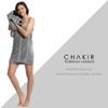 Chakir Turkish Linens | Hotel & Spa Quality 100% Cotton Premium Turkish Towels | Soft & Absorbent (4-Piece Bath Towels, Gray) view 3