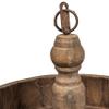 Decorative Wood & Tin 3 Tier Tray view 4