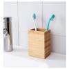 IKEA NEW DRAGAN Toothbrush Holder, bamboo"" view 3