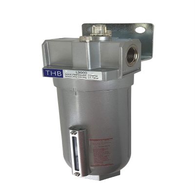 THB Industrial Grade Lubricator Oiler for Compressed AIR LUBRICATE Pneumatic AIR Tools, Metal Bowl with Visible Sight Glass, 225 PSI MAX (3/4" NPT, 11oz)