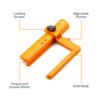 Bora Jigsaw Guide For WTX or NGX Clamp Edge. Use for making Straight Cuts & As A Steady Guide for your Jigsaw -542009 view 2
