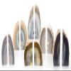 DesertUSA Agate Bookends, Polished Geode Bookends, Crystal Bookends, Bookends Made of Stone, Decorative Bookends, Home Dcor (Natural 2-3.5 lb) view 1