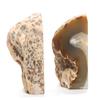 DesertUSA Agate Bookends, Polished Geode Bookends, Crystal Bookends, Bookends Made of Stone, Decorative Bookends, Home Dcor (Natural 2-3.5 lb) view 3