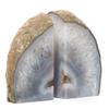 DesertUSA Agate Bookends, Polished Geode Bookends, Crystal Bookends, Bookends Made of Stone, Decorative Bookends, Home Dcor (Natural 2-3.5 lb) view 4