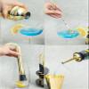 Homestia Gold Bartender Kit - Stainless Steel Cocktail Shaker Bar Set - Mixology Bar Tools with Drink Shaker, Mixer Spoon and Muddler for Cocktails - Home Bar Accessories - 11 Pcs Gift Idea view 4