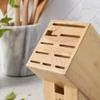 Henckels Hardwood Knife Block, Knife Storage, 11-slot view 4