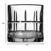 Anchor Hocking Manchester Rocks Old Fashioned Whiskey Glasses, 10.5 oz (Set of 4) - view 4