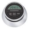 Zassenhaus Magnetic Retro Digital Kitchen Timer, 2.75-Inch, Silver, M072211 view 1