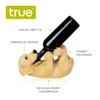 True Lab Playful Pup Bottle Holder for Kitchen Table, Wine Rack Countertop, Tabletop Wine Rack, Wine Bottle Holder Decorative, Wine Decor, Set of 1 view 2