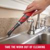 Rubbermaid Reveal Power Scrubber with Multi-Purpose Head, Cordless Electric Battery Powered Scrub Brush, Water Resistant, for Home/Kitchen/Bathroom/Grout/Tile/Shower/Tub view 2