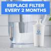 Brita Standard Water Filter for Pitchers and Dispensers, BPA-Free, Replaces 1,800 Plastic Water Bottles a Year, Lasts Two Months or 40 Gallons, Includes 2 Filters view 3