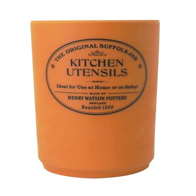 Utensil Holder in Terracotta Made in England
