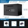 Barska Digital Depository Safe  0.57 Cu. Ft Front-Load Drop Box for Cash, Money & Mail, Multi-User PIN Code Lock, Steel Construction, Anti-Pry Hinges, Backup Keys, Ideal for Business or Office view 3