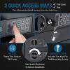 Barska Digital Depository Safe  0.57 Cu. Ft Front-Load Drop Box for Cash, Money & Mail, Multi-User PIN Code Lock, Steel Construction, Anti-Pry Hinges, Backup Keys, Ideal for Business or Office view 4