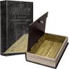 Barska Large Antique Book Lock Box with Key Lock , 8.75" x 2.75" x 13", black view 1