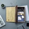 Barska Large Antique Book Lock Box with Key Lock , 8.75" x 2.75" x 13", black view 4