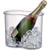 Prodyne Twin-Chill 2 Bottle Iceless Wine Cooler, Clear view 3