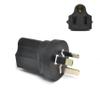 Ceptics Australia, New Zealand, China AS3112 Travel Power Plug Adapter Accepts NEMA 5-15R - ETL Certified - Industrial Grade (IG-16) view 1