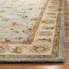SAFAVIEH Heritage Collection Runner Rug - 2'3" x 16', Light Blue & Beige, Handmade Traditional Oriental Wool, Ideal for High Traffic Areas in Living Room, Bedroom (HG913A) view 4