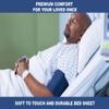 2 Pack - Fitted Hospital Bed Sheets, Soft Knitted Jersey Knit Sheet, 36"x84"x16" view 2