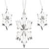 Swarovski 3-Piece Christmas Ornament Set, Limited Edition 2016 view 1