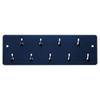 Pyramid Time Systems (43029) Industrial Wall Mounted Key Rack with 9 Hooks, Durable Steel Key Holder and Organizer for Office, Time Clock Badge Rack Hanger with Black Powder Coat Finish view 1