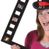 Beistle Black 5 Piece Filmstrip Photo Fun Frames, 12" view 3