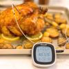 Escali Touch Screen LCD Display Digital Timer Oven Safe Stainless Steel Probe with Temperature Alert, Black view 2