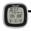 Escali Touch Screen LCD Display Digital Timer Oven Safe Stainless Steel Probe with Temperature Alert, Black view 3