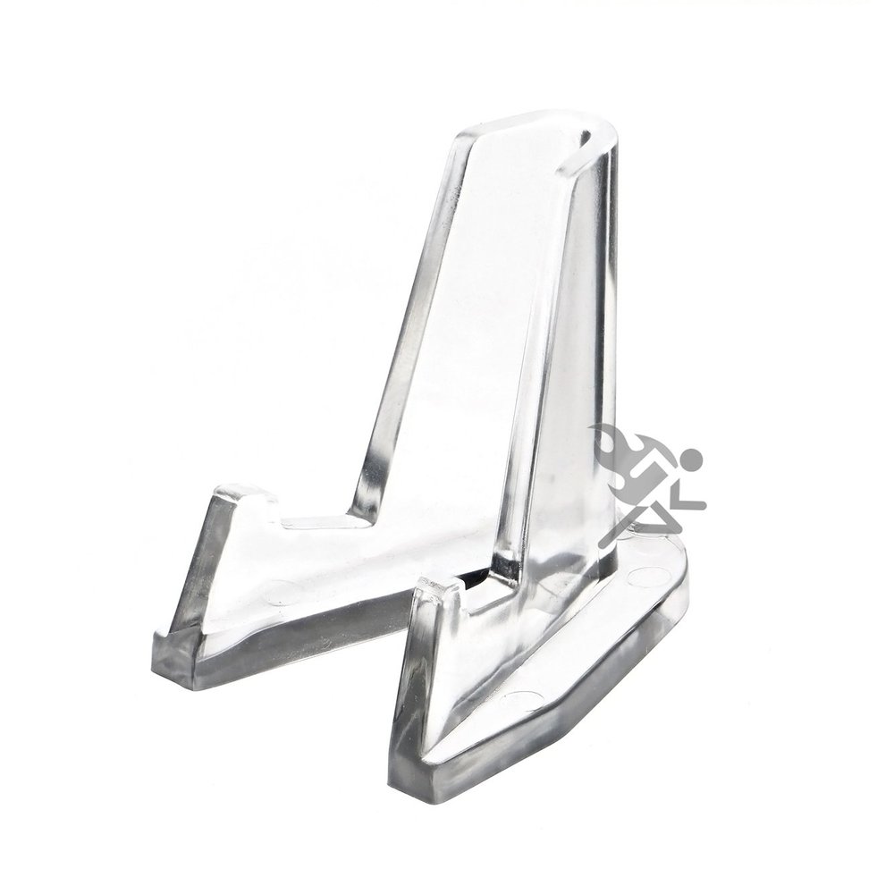 OnFireGuy 5 Pack Clear Display Stand Easels for Air-Tite Capsules | Coin Display Stands | Challenge Coin Easels | Made in USA