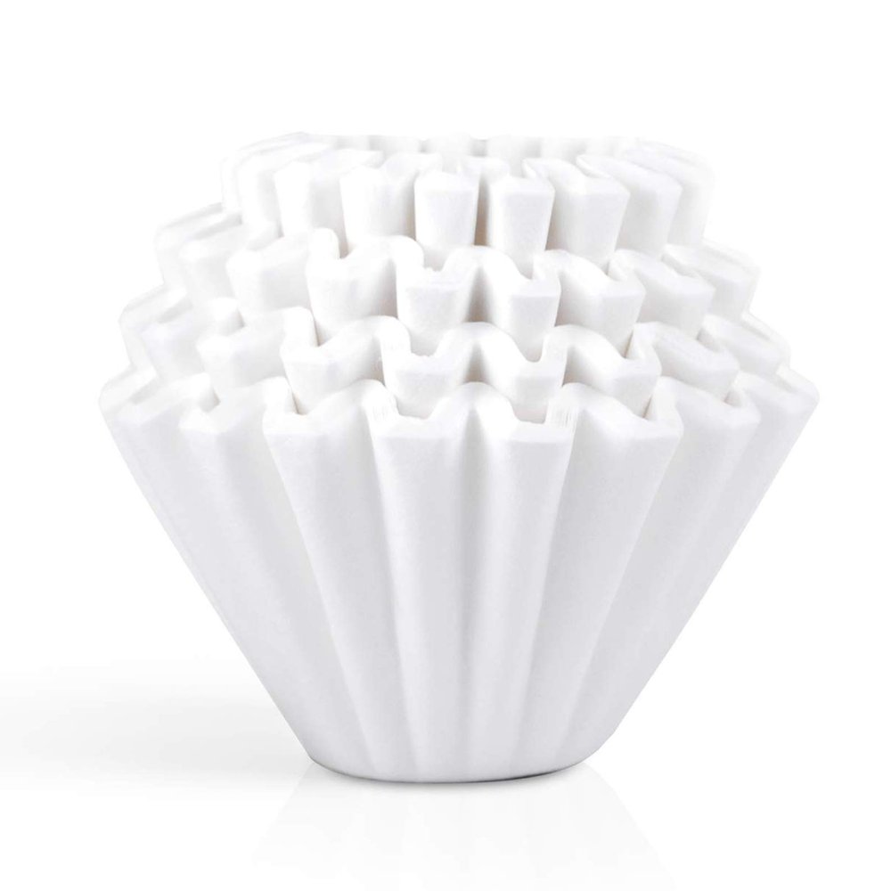 Kalita 22201 Wave 155 (100P) Paper Filter, SIZE 155, White