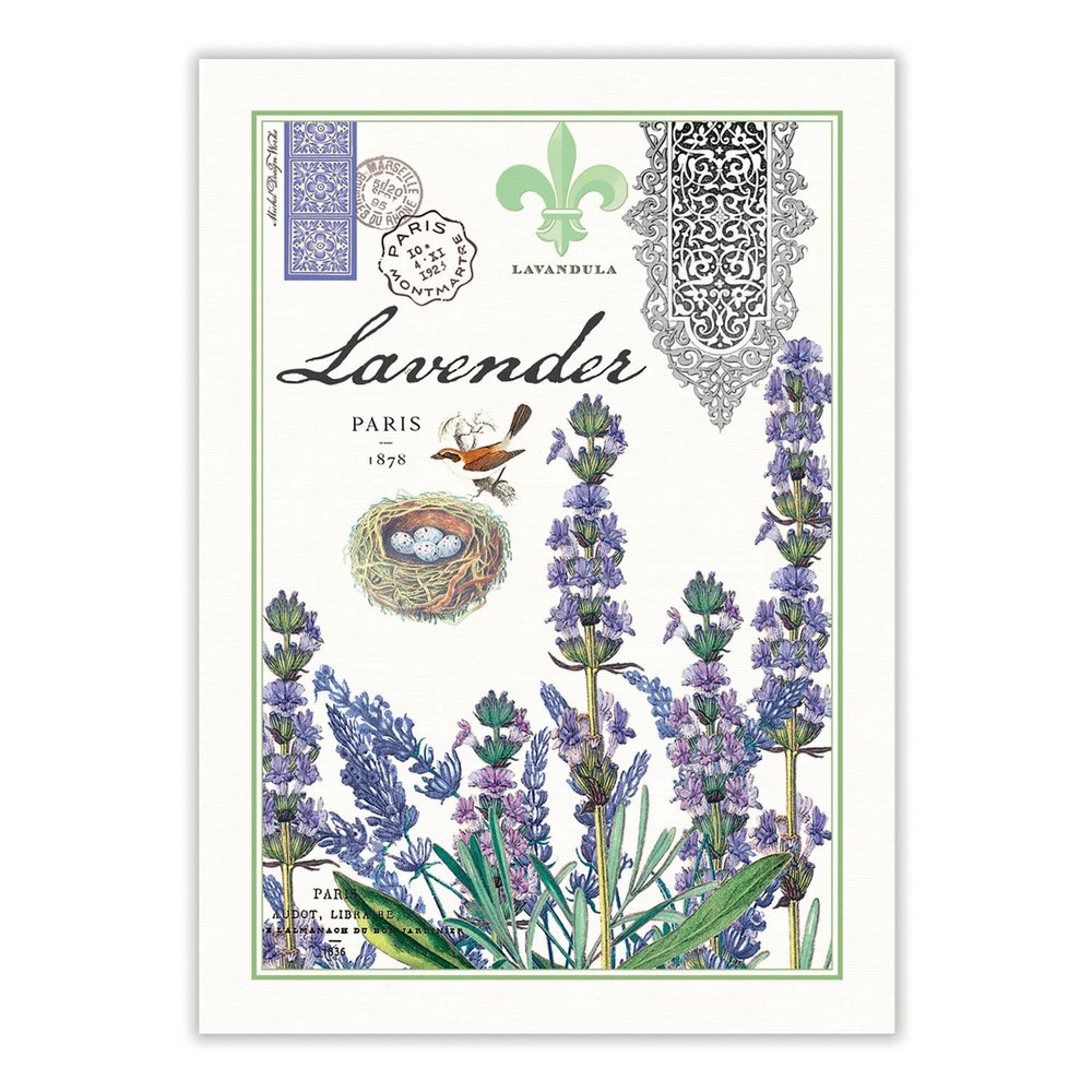 Michel Design Works Kitchen Towel, Lavender Rosemary