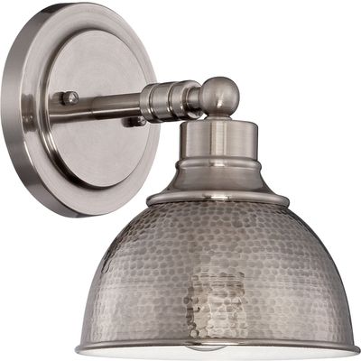 Craftmade 35901-AN Timarron Metal Wall Sconce Lighting, 1-Light 100 Watt (7"W x 10"H), Antique Nickel
