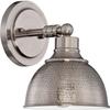 Craftmade 35901-AN Timarron Metal Wall Sconce Lighting, 1-Light 100 Watt (7"W x 10"H), Antique Nickel view 1