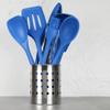 Chef Craft Premium Silicone Spoon Spatula, 11.5 inch, Blue view 4