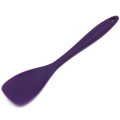 Chef Craft Premium Silicone Spoon Spatula, 11.5 inch, Purple